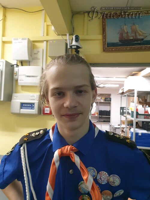 Занятиях в детском клубе «Флагман»